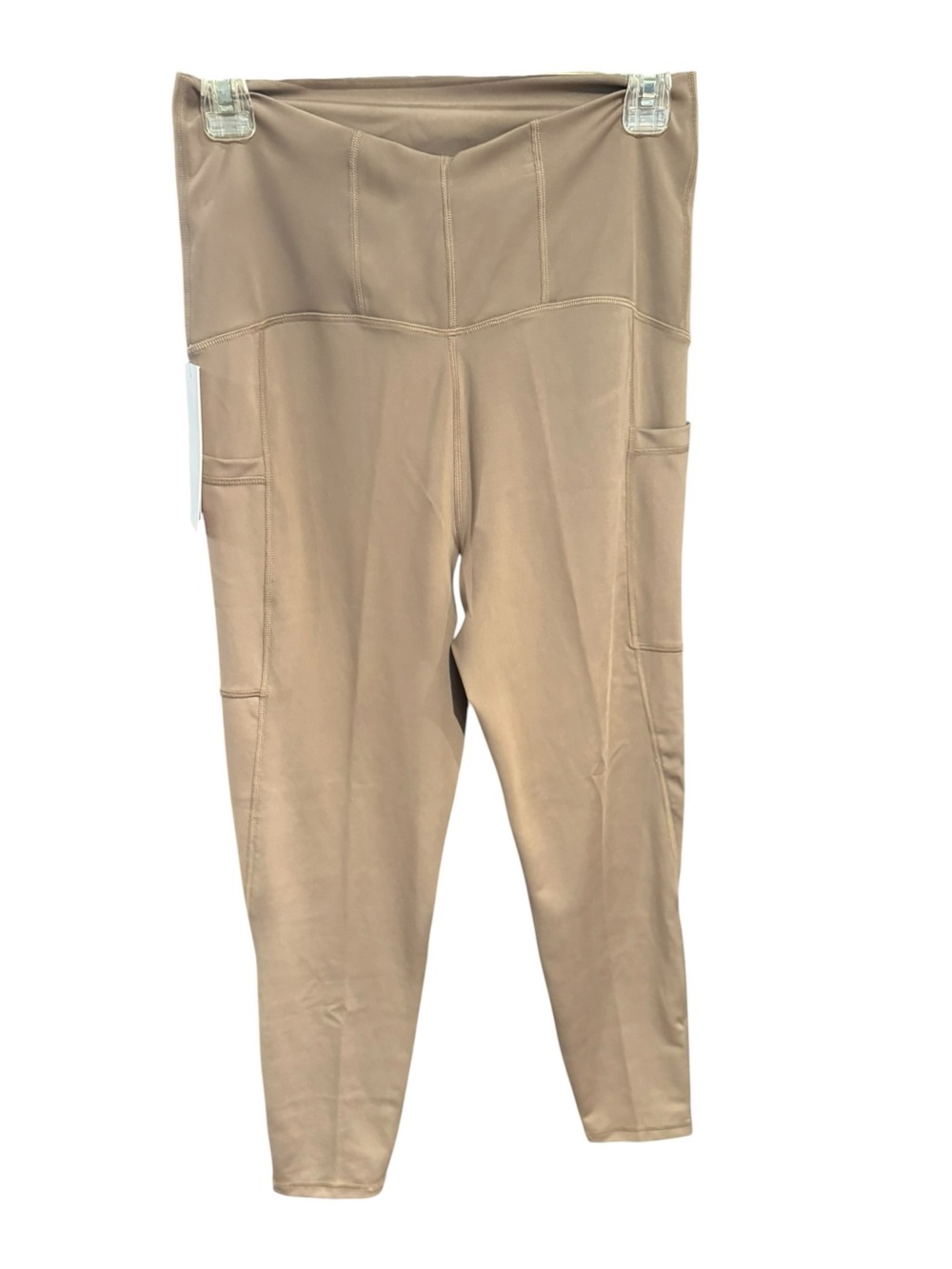 Isabel Maternity by Ingrid & Isabel Tan High-Waist Pocket Leggings